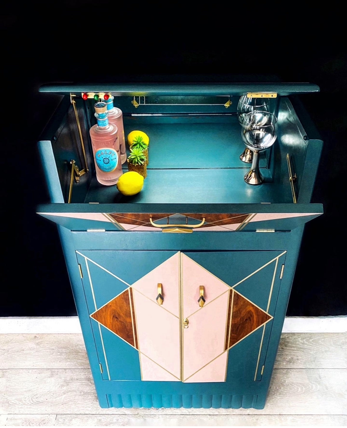 Tiffany Cocktail Cabinet
