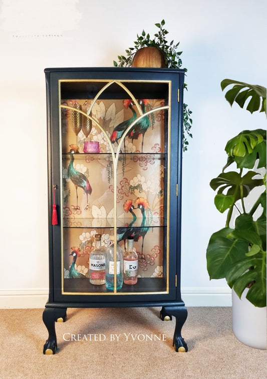 Vintage Glass Cabinet