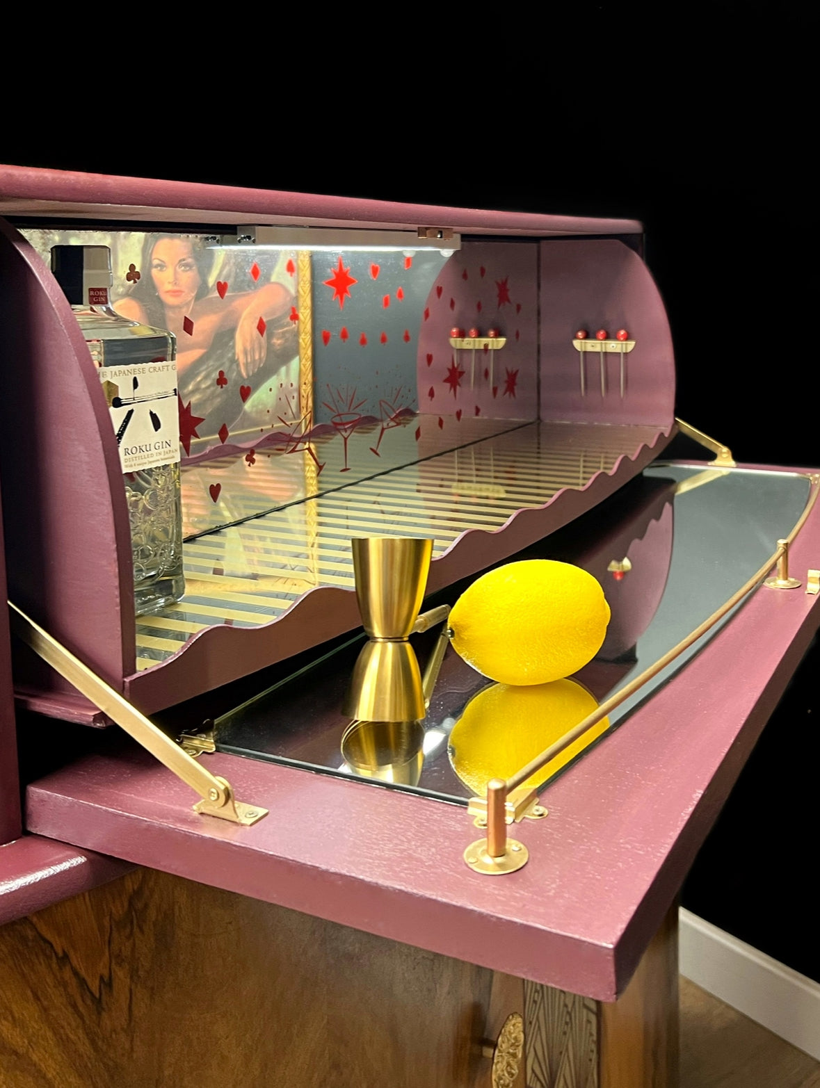 Rivington London Cocktail Cabinet